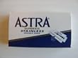 50 Astra Superior Stainless Double Edge Razor Blades