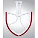 BeaterBlade for KitchenAid Tilt-Head & Bowl-Lift Mixers, Red: KA-5L Bowl Lift