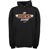 NHL Reebok Anaheim Ducks Black Allegiance Pullover Hoody Sweatshirt (X-Large)