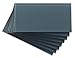 Aspect Peel and Stick Backsplash Storm Cloud Glass Tile for Kitchen and Bathrooms (3