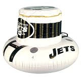 New York Jets NFL Inflatable 32 Quart Floating Cooler