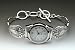 Silver Spoon Sterling Silver Camellia Ladies MOP Watch Unique