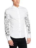 Love Moschino Camisa Hombre (Blanco)