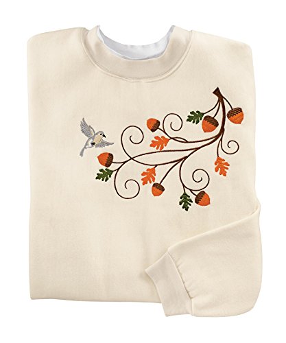 Acorns and Bird Sweatshirt
