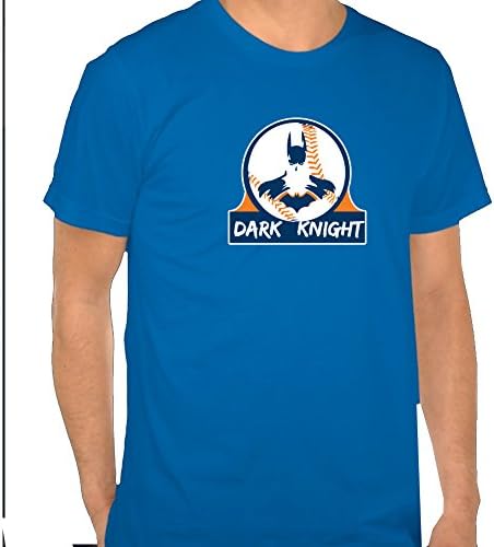 New York Mets Matt Harvey: The Dark Knight Men's Shirt Blue X-Large