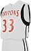 Intensity Youth Low Post Fitted Custom Basketball Jerseys WHITE/BLACK (JERSEY ONLY) YM