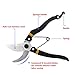 LP Classic Pruner，Sturdy Metallic and Sharp Garden Shears，Ideal Light Pruner -Black