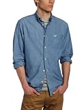 Fred Perry Men’s Bleach Washed Chambray Shirt