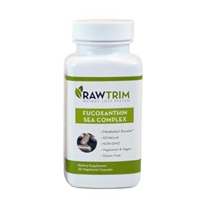 Raw Green Organics Rawtrim Fucoxathin Sea Complex Supplement, 0.25 Pound