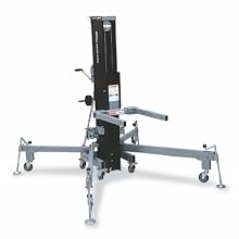 Genie Super Tower, ST- 20, Truss & Rigging Lift with Anodized Matte Black Finish, 800 lbs Load Capacity, Lift Height 21' 2.5"