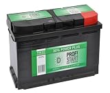 Profistart Autobatterie PS100 Starterbatterie 12V 100Ah Calcium-Power