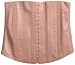 Squeem Magical Lingerie Shapewear, High Compression, Latex, Waist Cincher, Mens, Nude, Large (38 Inches)