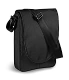 be.ez LEvertigo Messenger Bag--13 Inches (Black/Pumpkin)