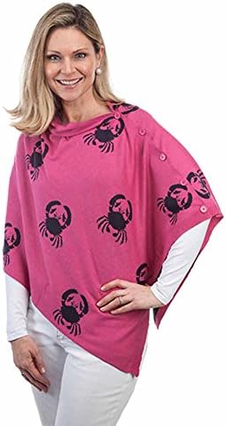 Top It Off Women's Crab Wrap One Size Navy/Hot Pink