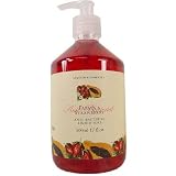 Asquith Somerset Tropical Fruits Anti-Bacterial Liquid Soap in Pump Dispenser, 500 ml 17 fl oz, Papaya Strawberry