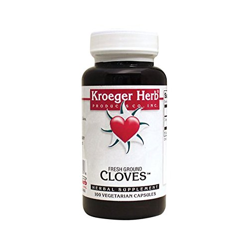Kroeger Herb Fresh Ground Cloves 450 mg 100 Veg Caps