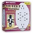 Set of Two Outlet Multiplier