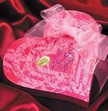 Seattle Chocolates Big Beautiful Heart Valentine's Day Chocolate Truffles Gift Box Assortment: Peanut Butter, Raspberry Creme, Mint, Toffee, Dark Chocolate and Espresso