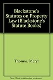 Blackstone's statutes on property law