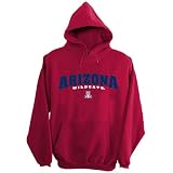 Cadre Athletic Arizona Wildcats Embroidered Felt Hooded Sweatshirt
