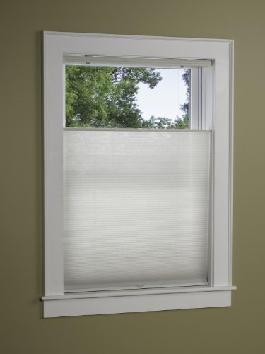 Green Mountain Vista, EZ-Glide Top Down Bottom Up Cordless Cellular Shade - Size: 33x64 Color: White
