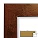 Craig Frames FM74DKW 16 by 20-Inch Picture Frame, Smooth Finish, 2-Inch Wide, Dark Brown