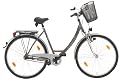 Texo Damen City Fahrrad 66 cm (26 Zoll) Damen 3-Gang R&uuml;cktrittbremsnabe, gefedert mit Korb