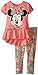 Disney Girls' Minnie Rose Print Legging Set