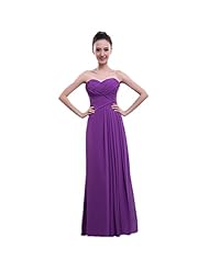 2015 Chiffon Sleeveless Floor Length Ruched Bridesmaid Dress 