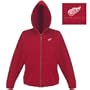 Detroit Red Wings NHL "Hoody" Zip Sweatshirt For Women (Dk Red) (Medium)