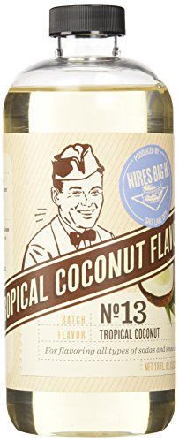 Hires Big H Coconut Syrup, Great for Soda Flavoring - 1 Pack