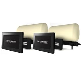 NextBase  - Click-Duo NEXT9 - Kit voiture Lecteur DVD portable - Double �cran 9" + Support