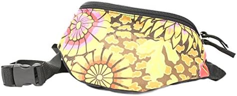 Chira Designs Earthy Floral fabric Fanny Pack - Waist Bag