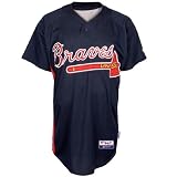 MLB Atlanta Braves Batting Practice Jersey (XX-Large)