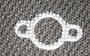 Original Sears Craftsman Husqvarna Part # 24-041-49 GASKET.KOHLE