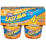 Easy Mac Triple Cheese (2.05-ounce Each), 4-count Cups (Pack of 3)