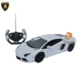 1 14 Scale Lamborghini Aventador LP700 Radio Remote Control Model Car R C RTR (White) by Rastar