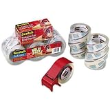 3M/COMMERCIAL TAPE DIV. / Premium performance super clear packaging tape & dispenser, 48mm x 50m, 6 rolls / MMM38506BD / Sold as 1 Pack / Mfr Part # 38506BD \*/ Premium performance super clear packagi