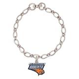 NBA Charlotte Bobcats Ladies Silver-Tone Charm Bracelet