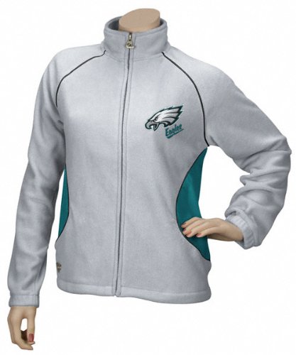 Reebok Philadelphia Eagles Women's Overlay Micro Fleece Jacket Small