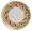 Caleca Chili Peppers 4-Piece Dinner Plate Set