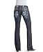 All Products : GUESS Daredevil Bootcut - Mariposa Wash - Short Inseam