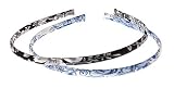 L. Erickson USA 1/4 Headband 100% Silk - Mini Silk Rose