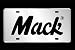 Mack Trucks Tag Plate Mack Logo