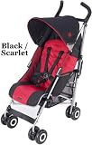 Maclaren Quest Sport Stroller - Black/Scarlet