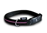 Halsband Visiglo Sport - Groesse S - 20 - 30 cm - Pink