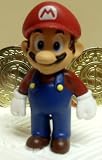 Mario Brothers 23 Piece Birthday Cake Topper Set Featuring Mario Castle, Bomb, Mario Coins, 6 Mario Figures Including Mario, Luigi, Princess Peach, Toad, Yoshi, Donkey Kong, and 12 Mario 1
