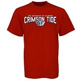 Alabama Crimson Tide Crimson Youth Arch Team Logo T-shirt