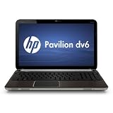 HP Pavilion dv6t Quad Edition (dv6tqe) Laptop -2nd generation Intel Quad Core i7-2670QM (2.2 GHz) / 8GB DDR3 System Memory / 640GB 5400RPM Hard Drive / 15.6" diagonal High Definition HP BrightView LED Display (1366x768) / Blu-ray player & SuperMulti DVD burner / HP TrueVision HD Webcam with Integrated Digital Microphone and HP SimplePass Fingerprint Reader / dark umber ~ HP
