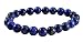 Genuine Lapis Lazuli 8mm Beaded Strech Bracelet,Lapis Lazuli Bracelet